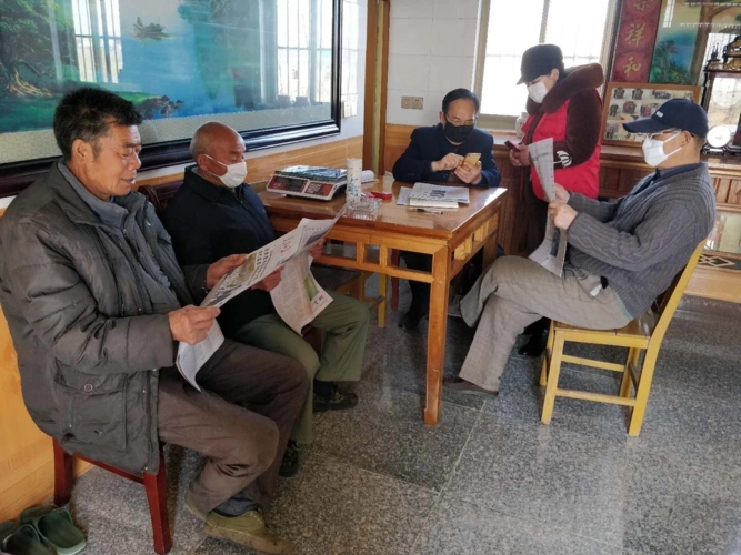 江苏射阳盘湾镇振阳村：党员冬训“庭院课堂”暖人心